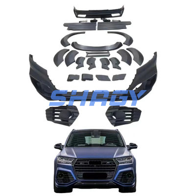Audi Q7 Body Kit Q7 Upgrade ABT Style Μπροστά προφυλακτήρα πίσω προφυλακτήρα ευρύ σώμα Kit